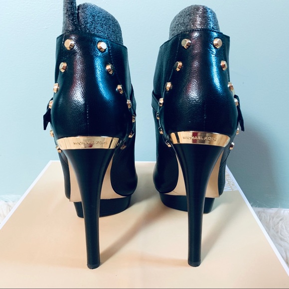 🎉HP🎉 MICHAEL KORS “Ailee” Open Toe Stiletto Bootie 8M - Picture 5 of 8